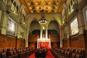 empty senate of canada