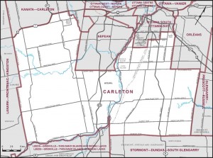 Carleton Riding Map
