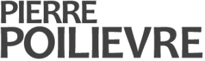 MP Pierre Poilievre logo footer